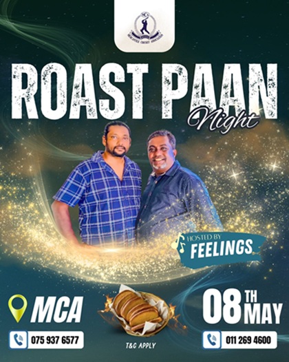 Roast Paan Night May 2026