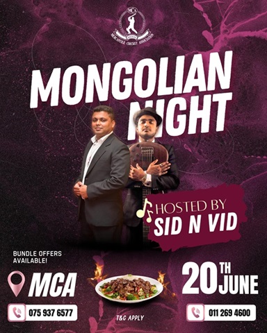 Mongolian Night 20th June 2025